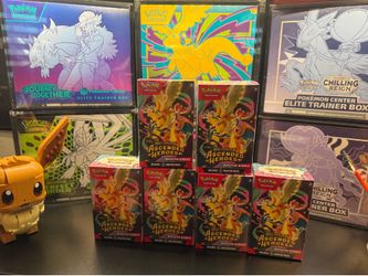 Pokemon ascended hero’s booster bundles for TRADE