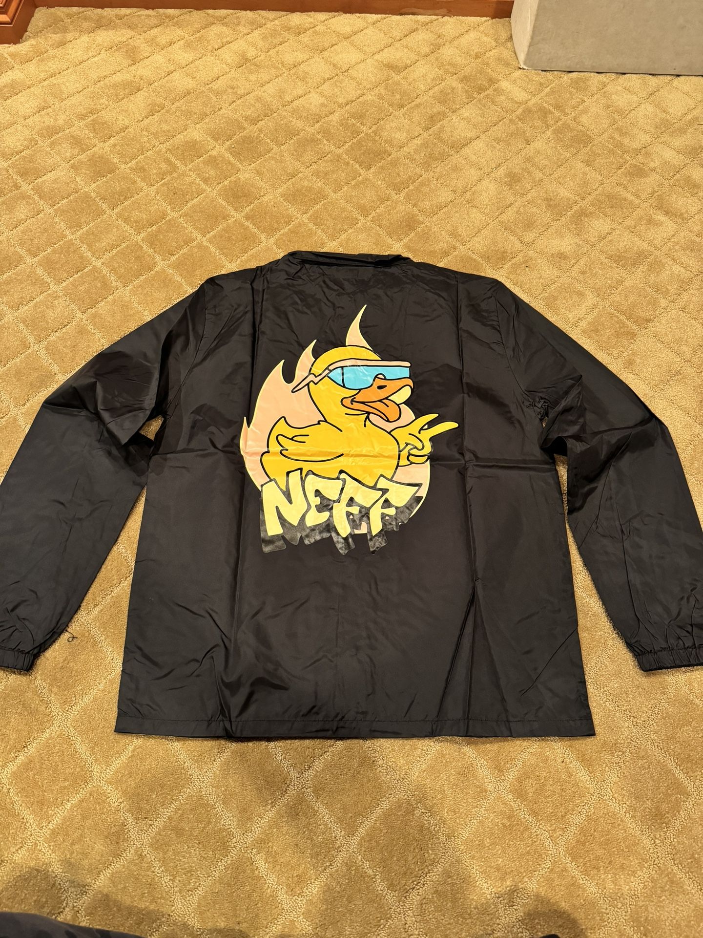 Neff Windbreaker Jacket Men’s Size Large Brand New