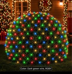 Brand new —200 Multicolor LED Christmas Net Lights