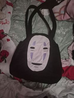 No face spirted away bag