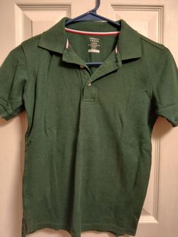 L French Toast Green school shirts