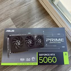 Asus Prime RTX5060 8GB Graphics Card New