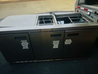Three door prop cooler