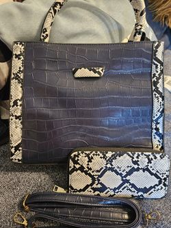 Purse And Matching Wallet