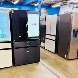 Refrigerators starts from $599 and up