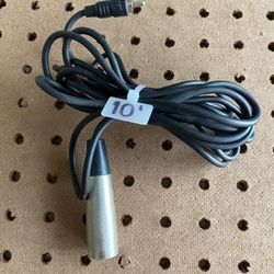 10 Feet XLR male to RCA male Cable 