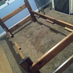 Wood Bed Frame 