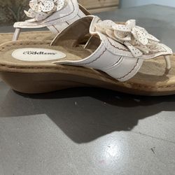 White Wedge Shoes