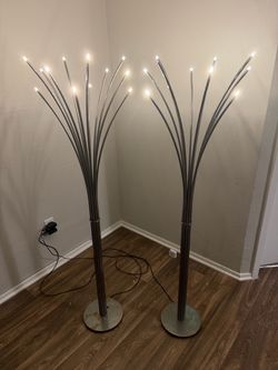 2 IKEA FLOOR LAMPS