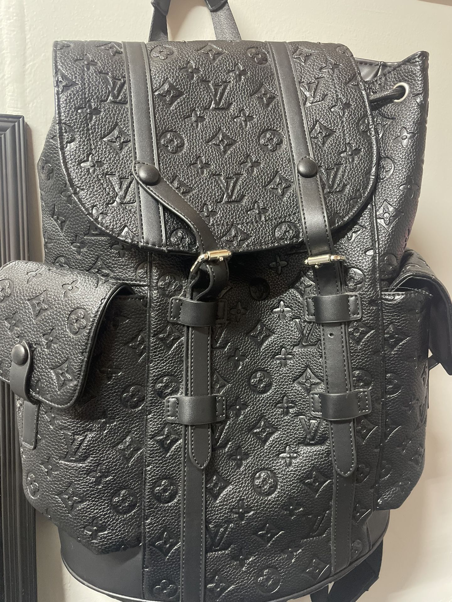 Black Louis Vuitton Backpack 