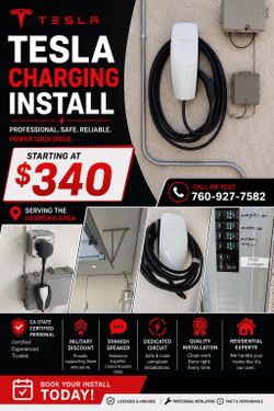 ***Tesla Rapid charger Install***