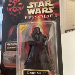 1999 Hasbro Star Wars Episode I Tatoonie Darth Maul Action Figure