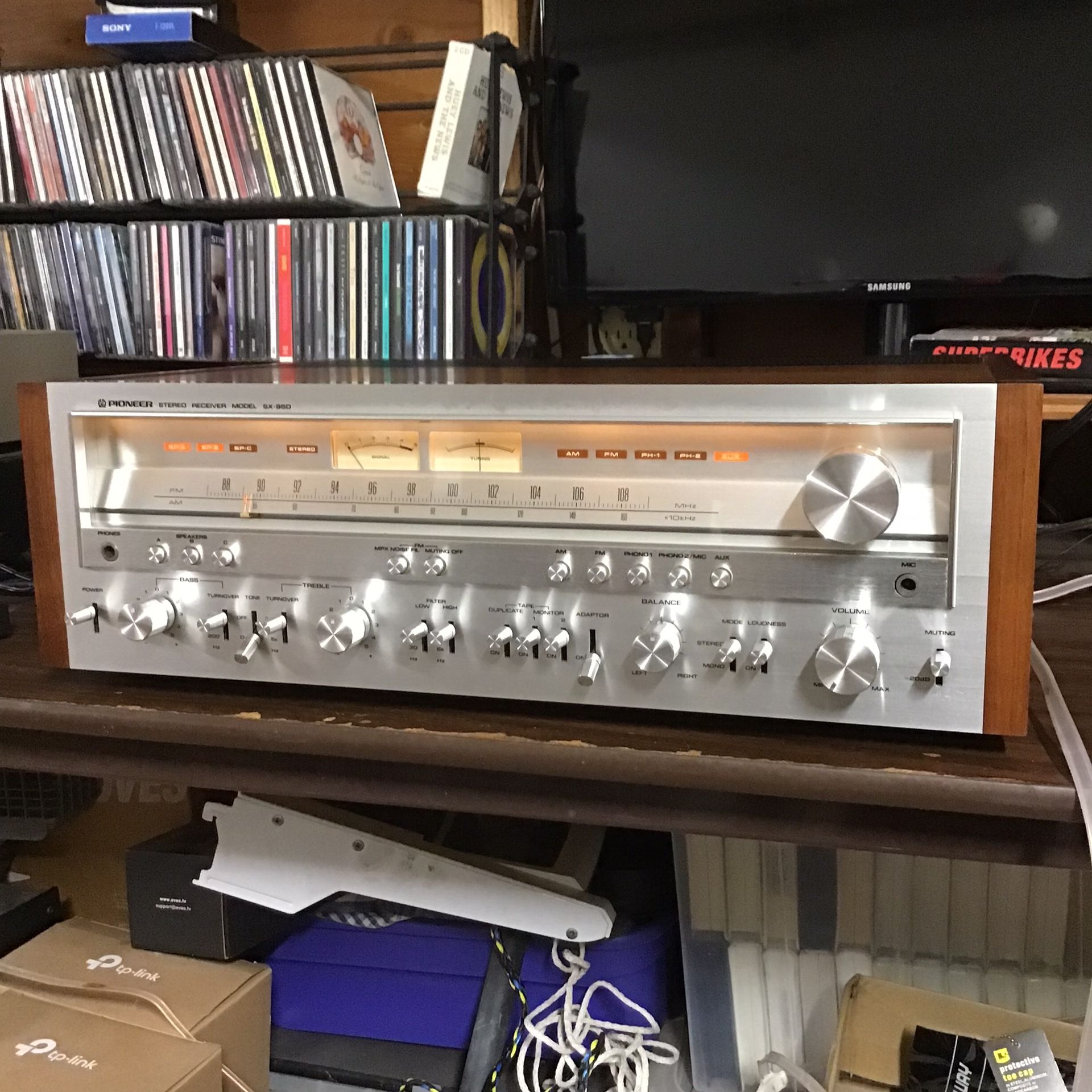 Vintage Pioneer SX950 Stereo Receiver