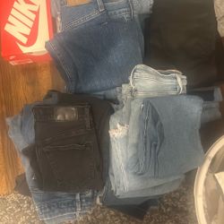 Tons Of Jeans All Different Brands And Cuts