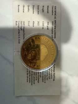 American Mint Limited Edition Star Spangled Banner https://offerup.com/redirect/?o=Y29pbi5JdA== is composed of .999 fine gold with a weight of 1/200 o