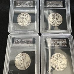 WW2 Commemorative Standing Liberty Half Dollars -?There’s 4 Of These Puppies 