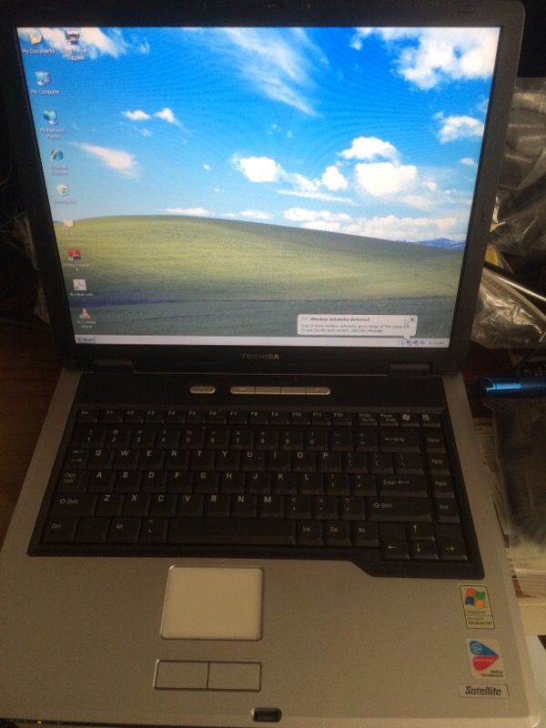 Used vintage Toshiba Satellite A55-S306 laptop