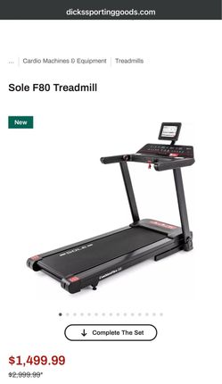 Sole F80 Treadmill