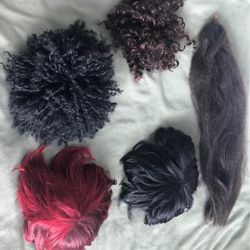 5 wigs, All For 20$!