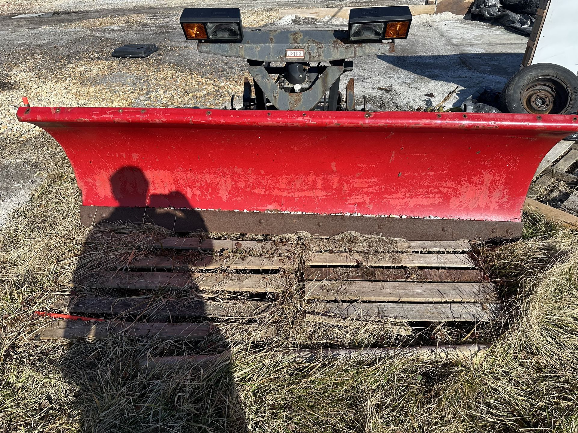 7’ 6”Western- Straight Blade Plow 