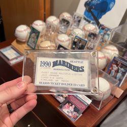 1990 Seattle Mariners Season Ticket