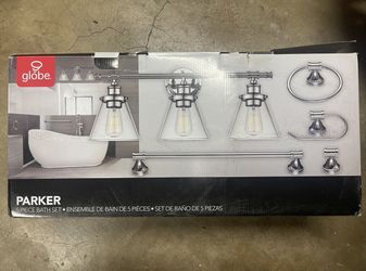 Globe Parker Bathroom Set