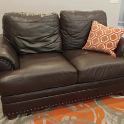 3 Set Leather Sofa 