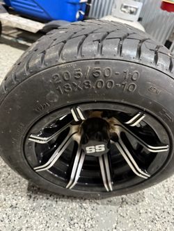 Golf cart tires