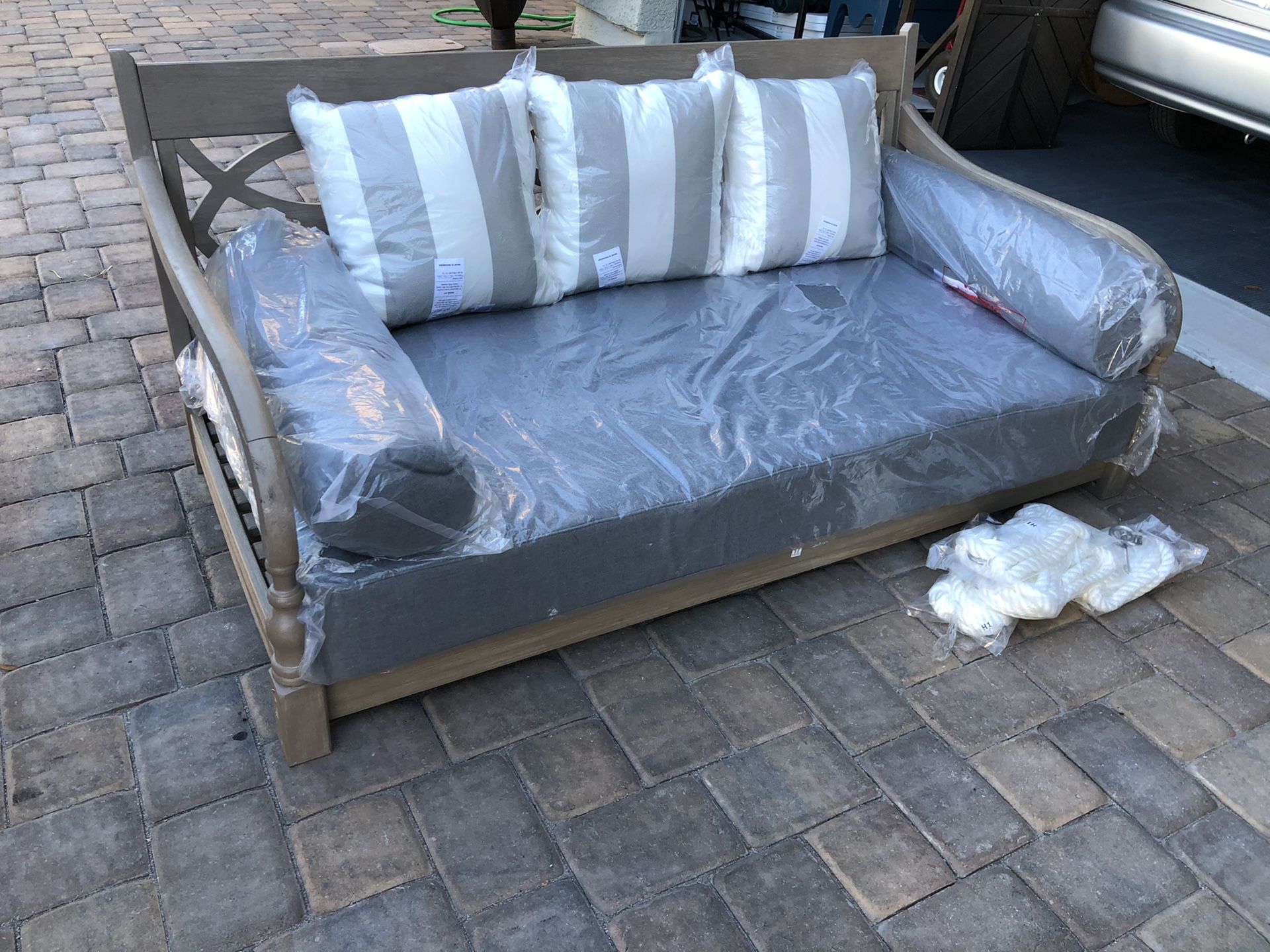 Brand New! Member's Mark Estate Daybed Swing!!!