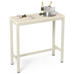 38" Bar Table Sand color (no chairs)