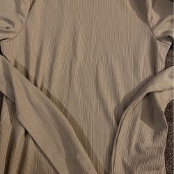 XS Brown Turtle Neck Top New 