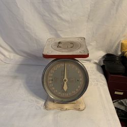 Vintage  Scales For The Worlds 25 Lb Conversions 