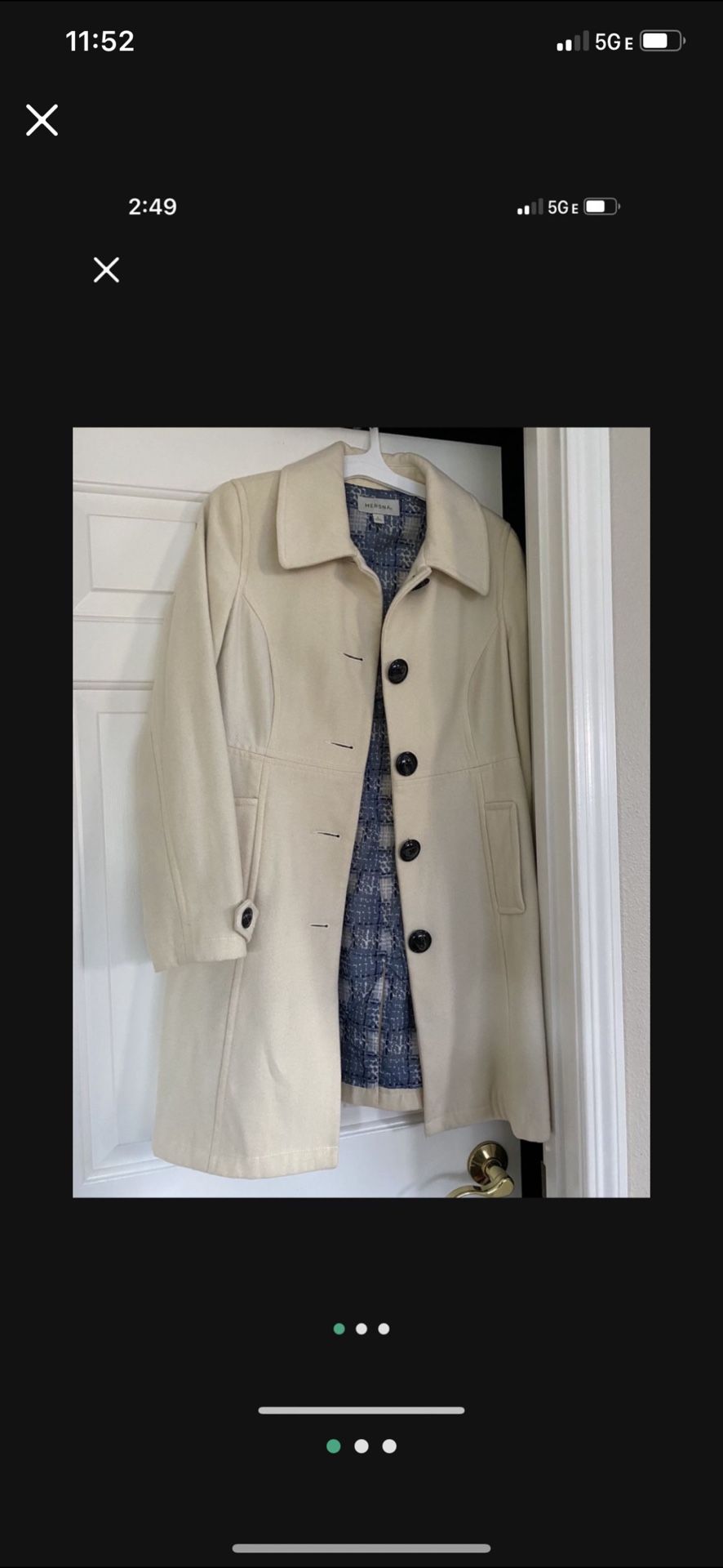 Woman’s Coat Large