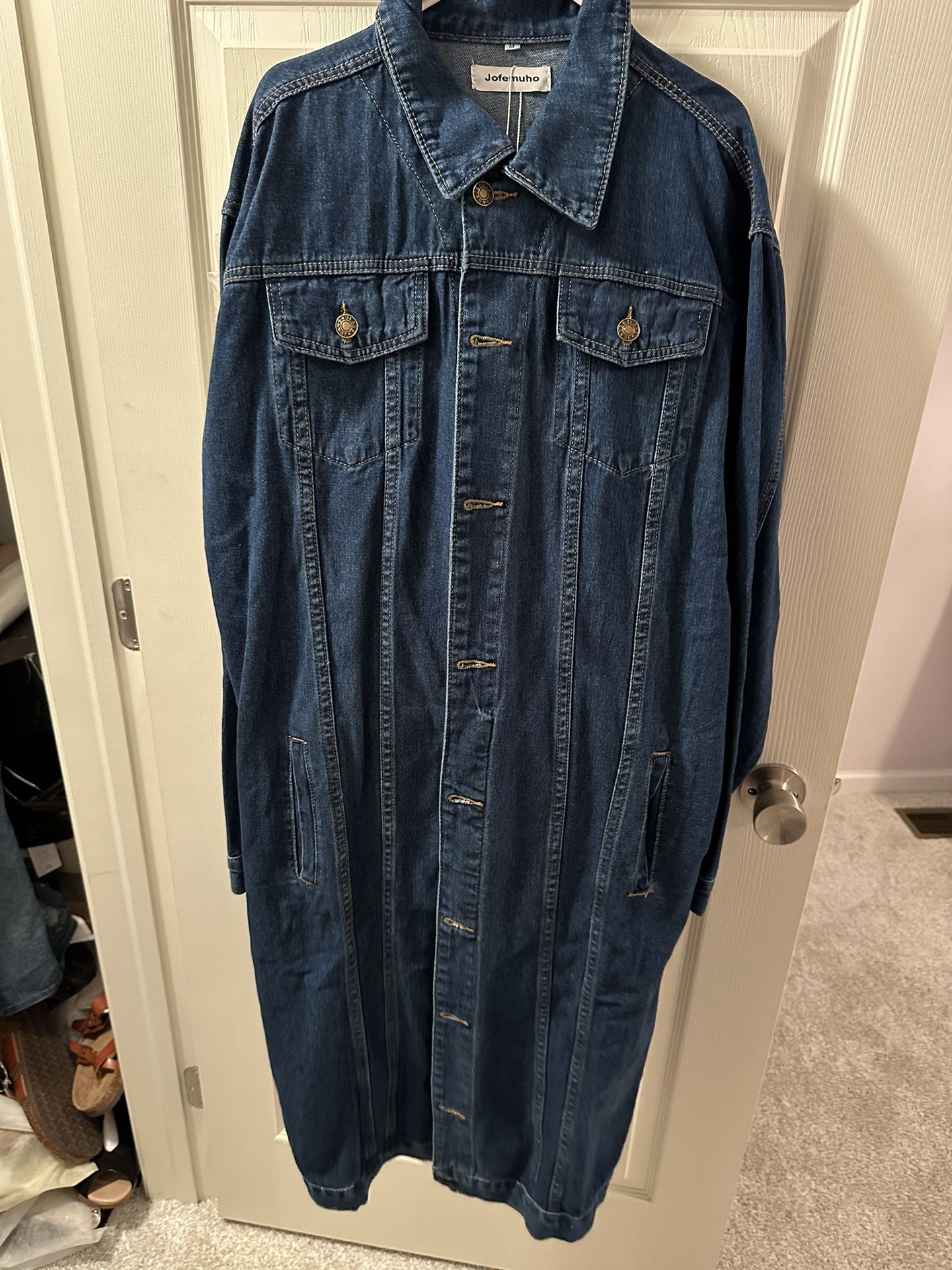Brand New Jean Ankle Length Jacket