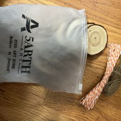  30 Pcs 2.4-2.8 inches Craft Unfinished Wood kit