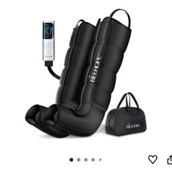 New BELHOPE Leg Compression Massager Boots – Full Leg Air Compression