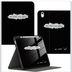 Case for iPad (A16) 11-inch 2025 and iPad 10th Generation 10.9 Inch 2022,Smart Cover with Pencil Holder,Painting-#24