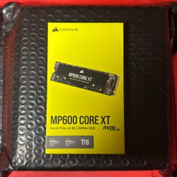 New! Corsair MP600 Core XT 1TB Gen4 PCIe X4 M.2 NVMe SSD