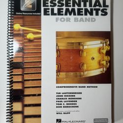 Percussion Essential Elements For Band Book 1