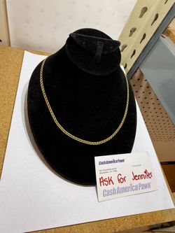 14kt Chino link necklace