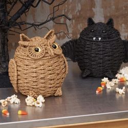 Owl Halloween Basket
