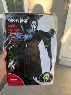 Ghost face kids costume