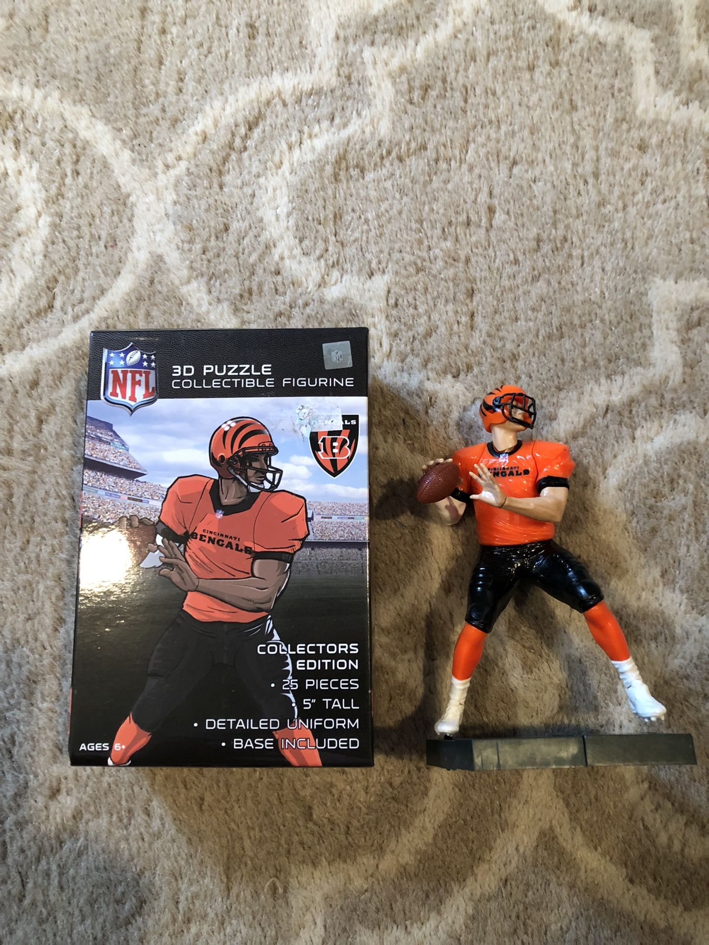 Cincinnati Bengals 3-D puzzle quarterback