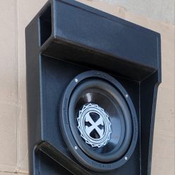 Power Bass 10" Sub,box And Amp
