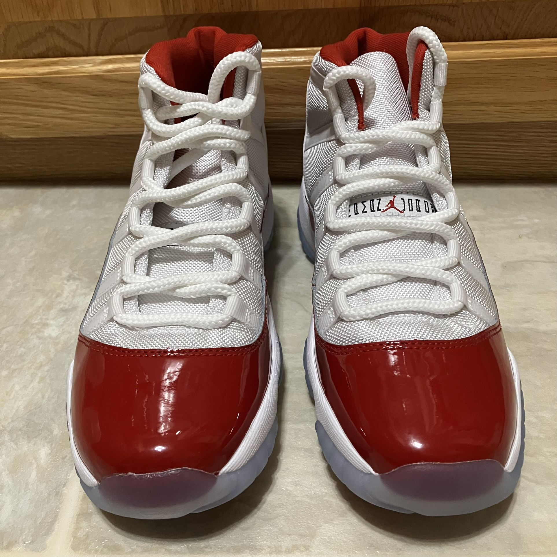 Air Jordan 11 Retro Cherry 2022 | 378038-116 | GS Size: 7Y = Women 8.5
