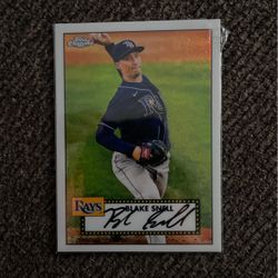 Blake Snell 2021 Topps Refractor