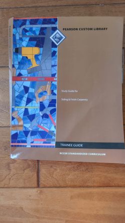 Study Guide for Siding & Finish Carpentry # 58