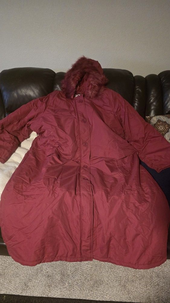 4X Long Winter Jacket