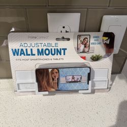 Adjustable Wall Mount for smartphones and tablets