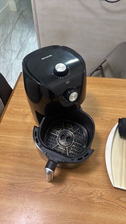 Aiwa Air Fryer Black with Dual Knobs